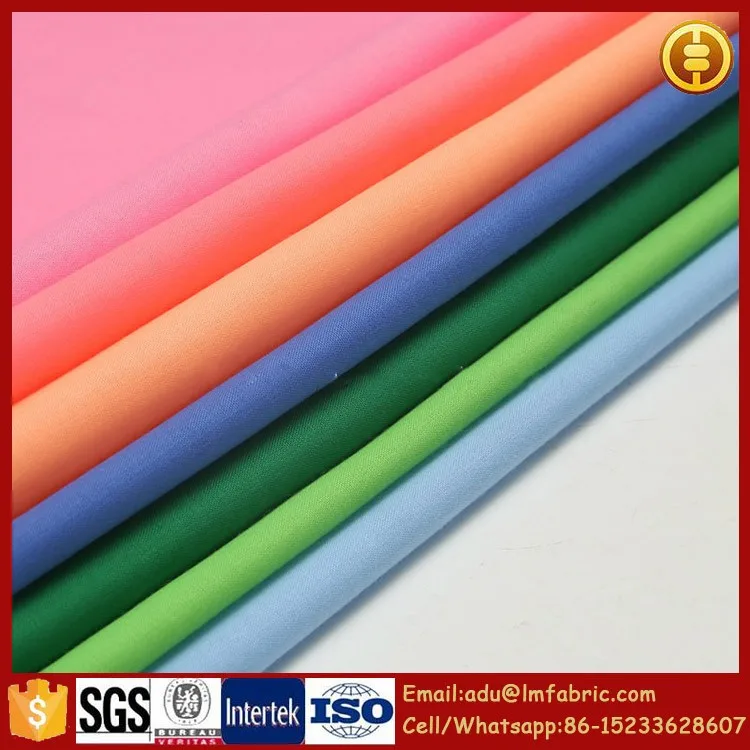 T/C 90/10 45x45 133x72 58/59 Poplin Woven Fabric