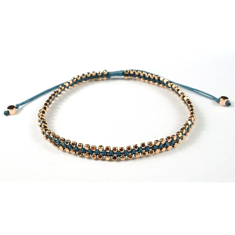 批发广州手工多彩友谊手镯珠宝女性