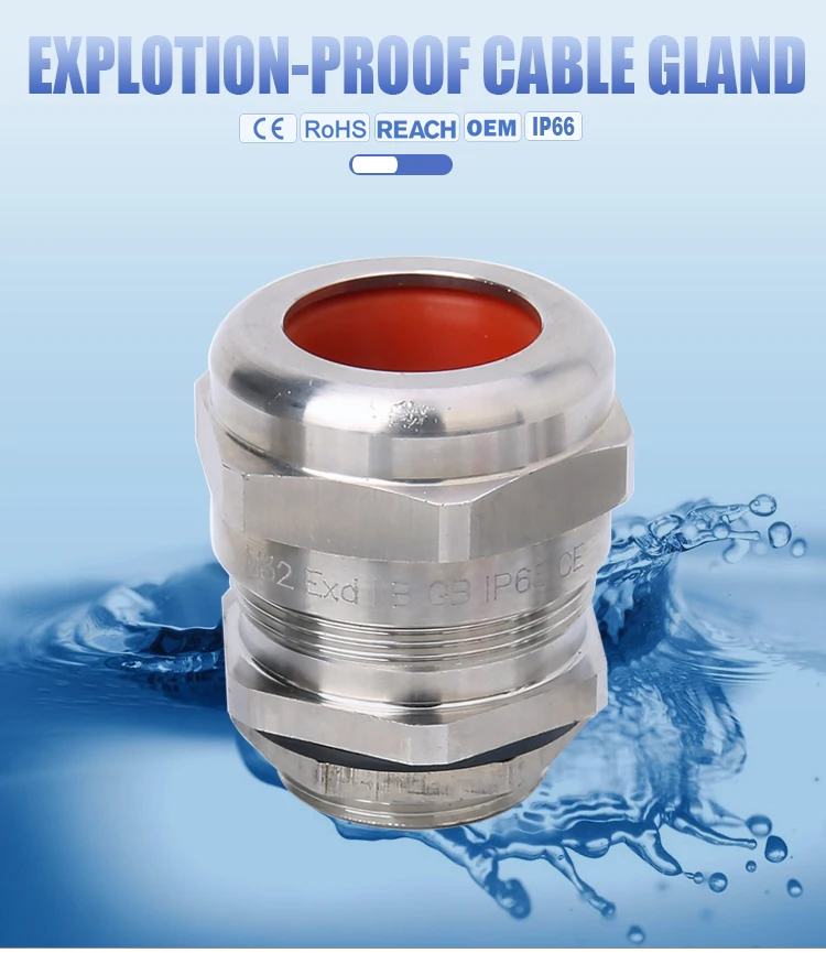 Metric Type Metal Explosionproof Armoured Cable Glands Buy Types Of