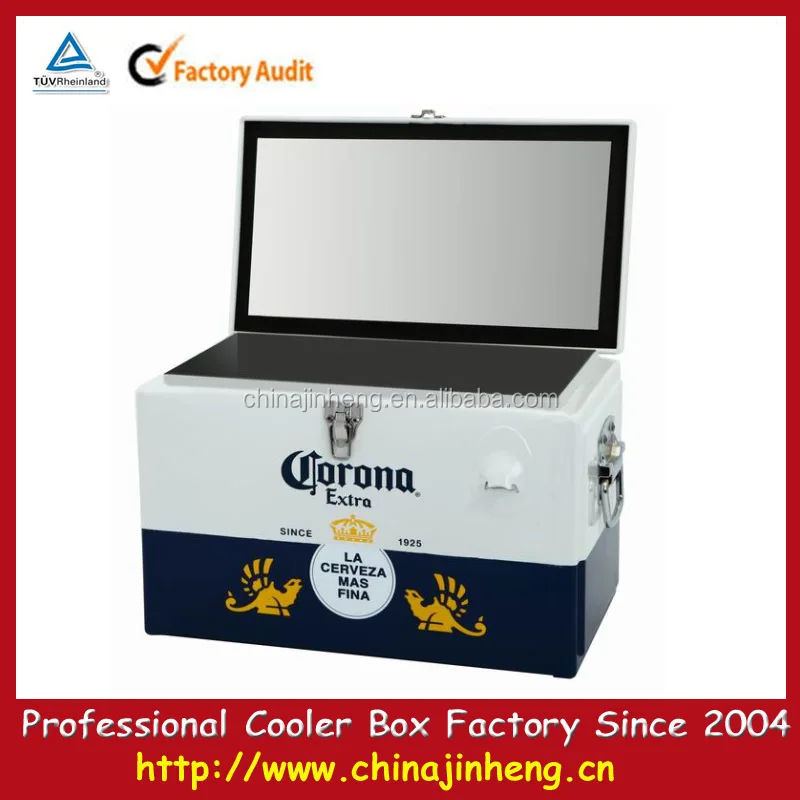 Metal Corona Cooler Box Insulated Corona Cooler Small Cooler Box Buy