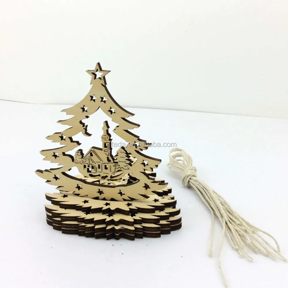 Laser Cut Blank Bulk Wood Christmas Ornament Patterns Buy Blank
