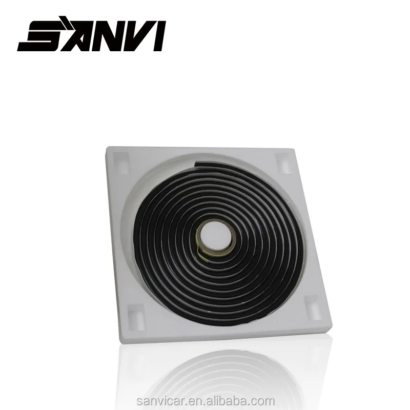 Black Snake Butyl Synthetic Rubber Glue Auto Headlight Headlamp Retrofit Adhesive Sealant 9.5mm *4.57M Car Styling Modifying