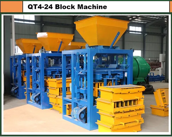 solid portable brick making machine qt4-24 dongyue machinery group