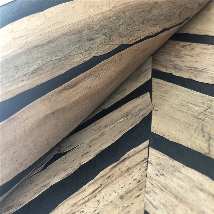 3d Modern Wallpaper Wood Chip Wallpaper Wood Grain Wallpaper Buy 3d