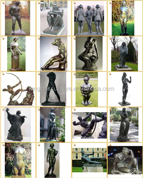 Millol — Grande Sculpture En Bronze,Statue De Jardin Pour Femme