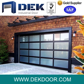 Automatic Aluminum Frame Plexiglass Garage Door Panels Prices