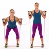 Resistance Tubes Set with Door Anchor Exercise Bands Stretch Rope Foam Handles Legs Ankle Straps