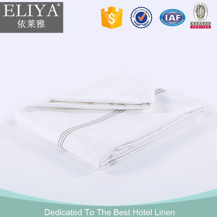 Hilton hotel pillow cover and bed set textile