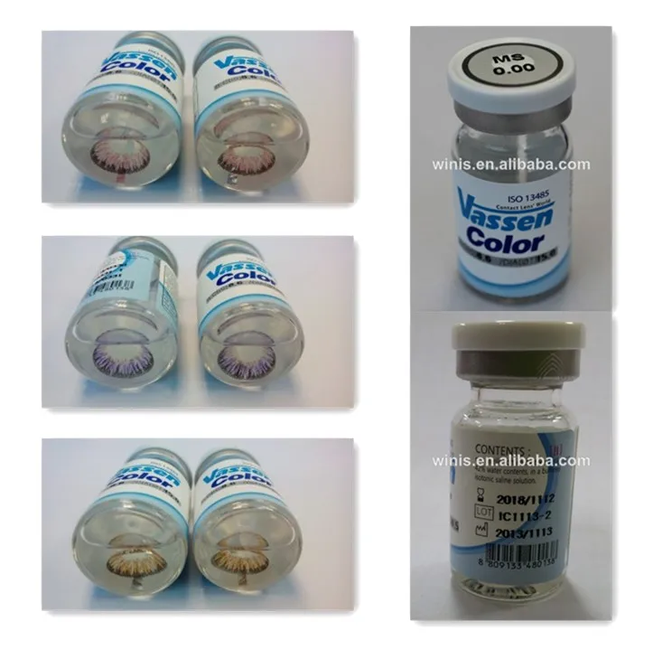 Vassen Contact Lens Vial Package Korean Contact Lenses Buy Vassen