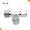 OD equal Compression Union Fittings 316 Union Tee 5/8" od