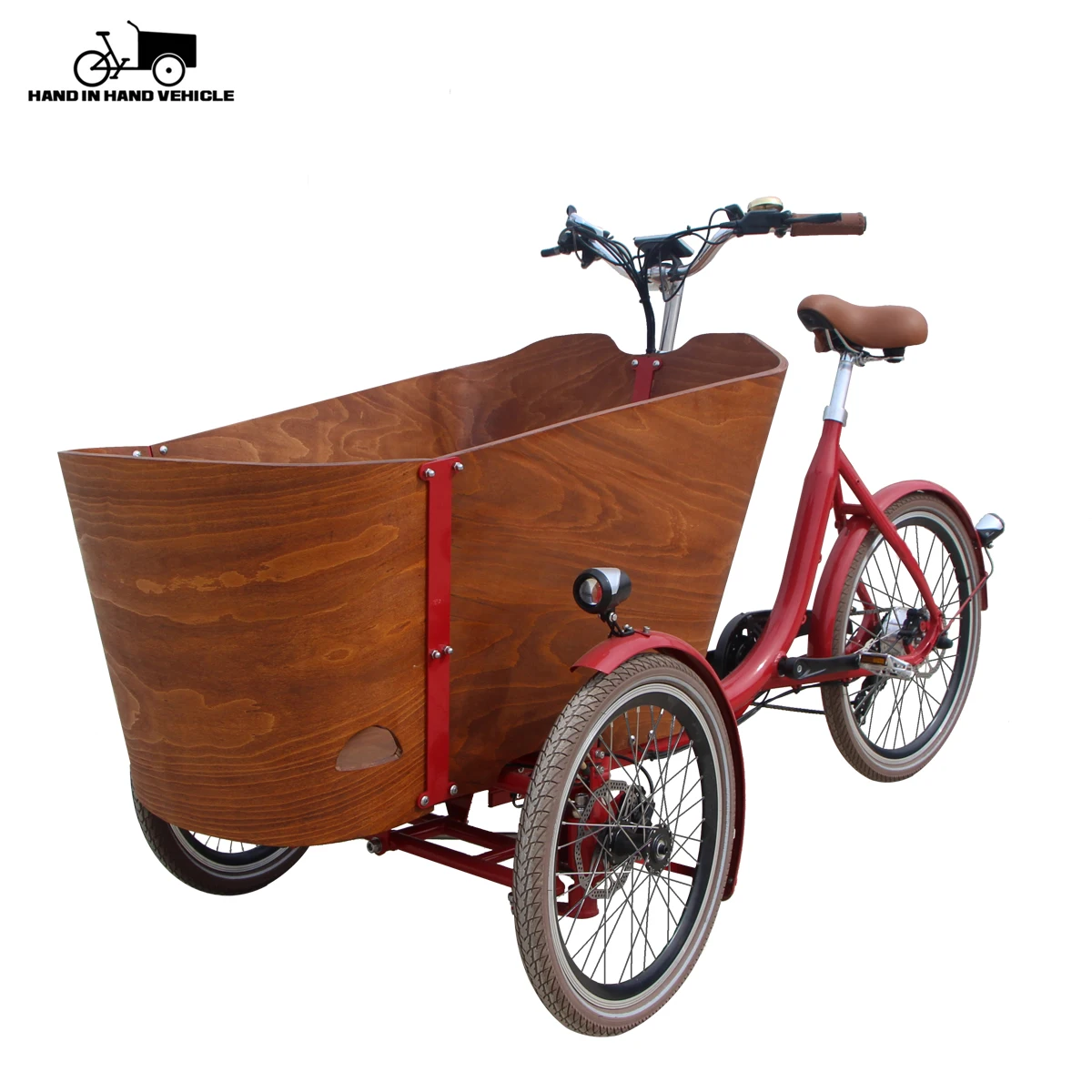 商3轮杂货承运人家庭购物车电动旅行车货物自行车踏板辅助货物三轮车