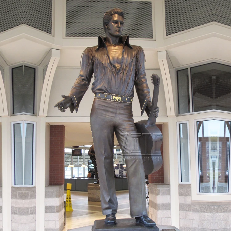 Garden Life Size Famous Figure Bronze Elvis Presley Statue Buy Elvis