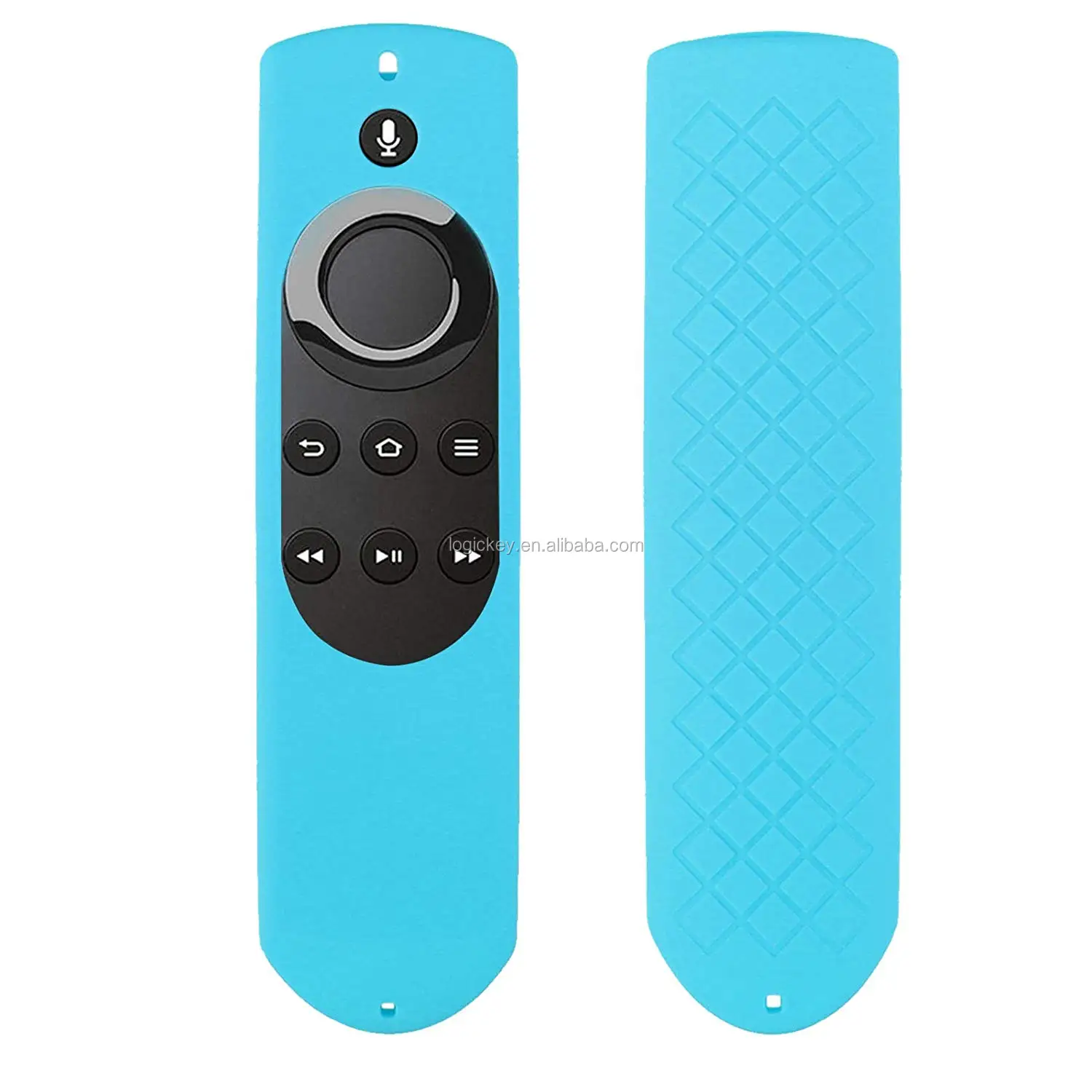 
Silicone Shock Proof Cover Case for 5.9' All-New Fire TV with 4K Alexa Voice Remote (2017 Edition) (2nd Gen)/Fire TV Stick Alex 