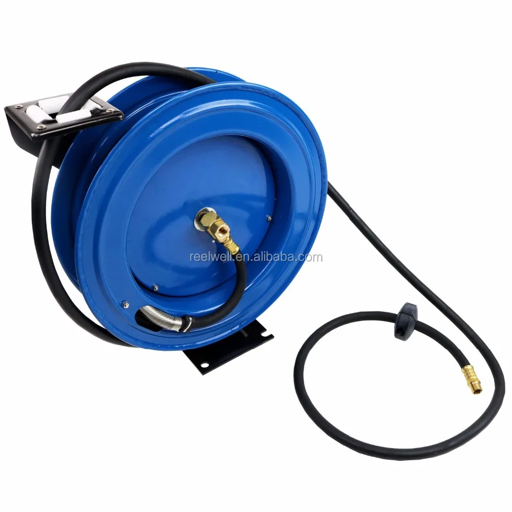 50 Ft. Yardworks Retractable Hose Reel Parts /3/8" Air Water Garden