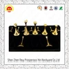 Custom western style Slap-up zinc alloy digital chess clock