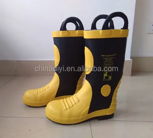 2018 Safety Rubber Fire Fighting Boots For Fireman - Buy Fire Fighting ...