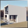 Western Europe Project long lifespan prefab house light steel structure