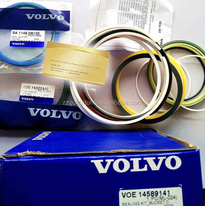 Kit no VOE 11988359 Volvo EC25 Dipper ram seal kit 