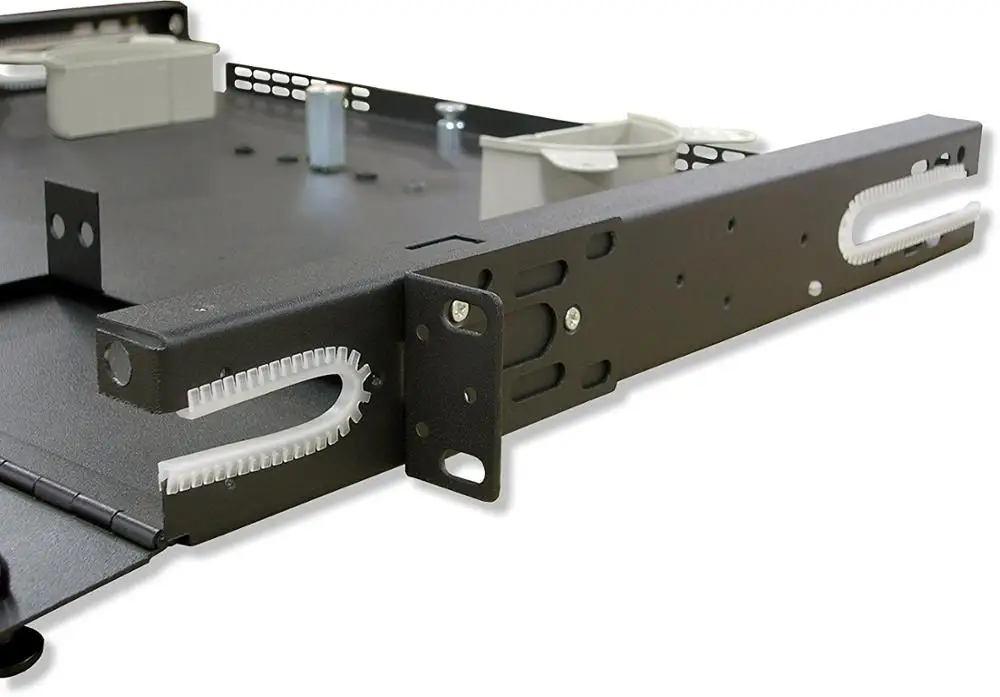 Module Rack CableWholesale 4U Fiber Optic Rack Enclosure - Holds 12 LGX ...