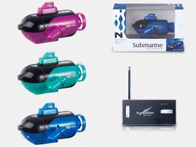 mini toy submarine with camera