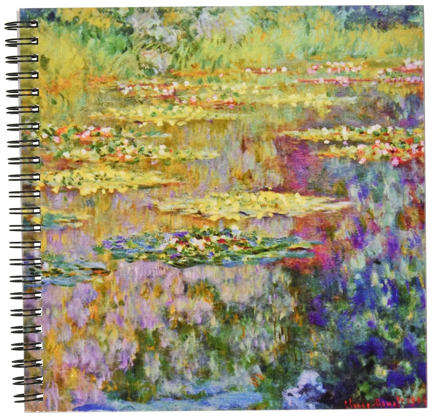 Buy 3drose Db 1 Water Lilies By Impressionist Artist Claude Monet Waterlilies On Lake Famous Nature Impressionism Drawing Book 8 By 8 Inch In Cheap Price On Alibaba Com