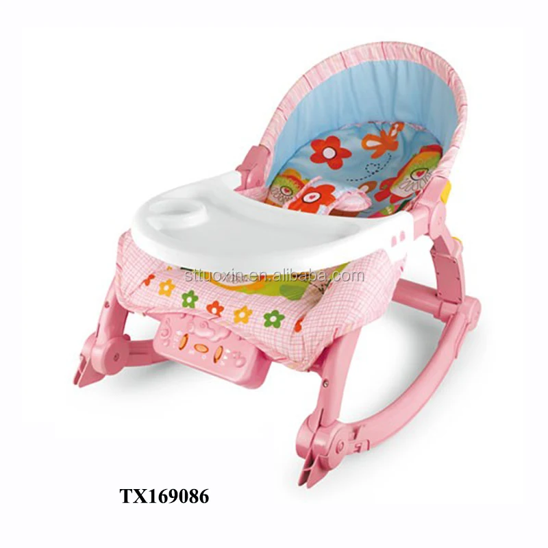 Easy Portable Baby Chair Rocker With Light And Music - Buy Portable