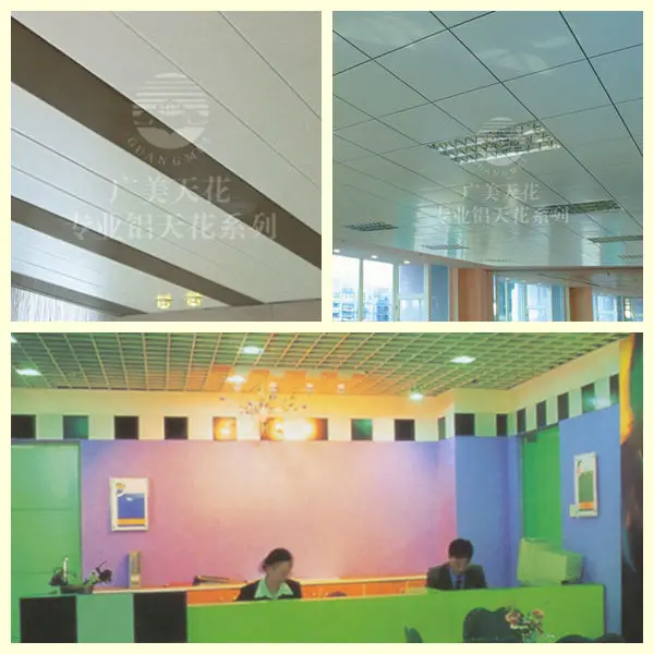 Led Light Aluminium Ceiling Tiles Perforated Suspended Aluminium