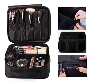 Portable Beauty Case With Makeup Suitcase Make Up Bag Portable Beauty Case With Makeup Suitcase Make Up Bag Compartments