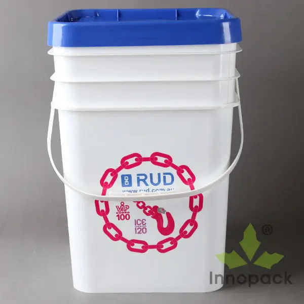 Cubos Cuadrados De Plástico,Con Tapas,20l - Buy Cubos De Plástico,Plaza