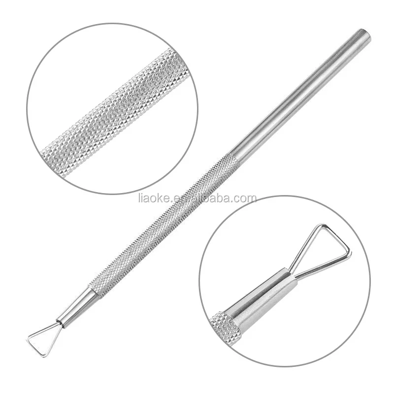 Stainless Steel Nail Planer Remove Tool Manicure Gel Polish Remover