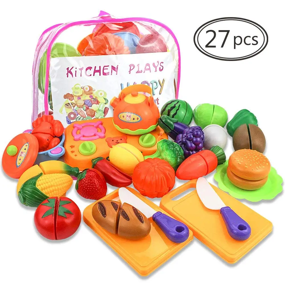 fruits and vegetables playset