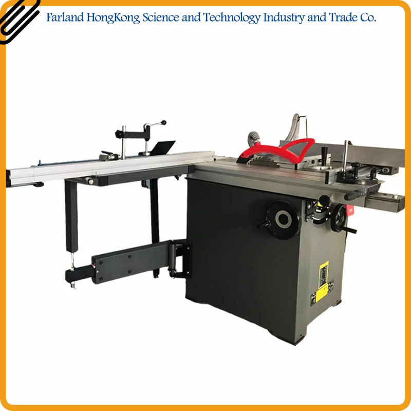 High Precision Sliding Table Panel Saw Machine For Wood Cutting - Buy ...