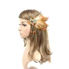 Popular Design Hair Acessories Feather Indian Headdress/braid Headband