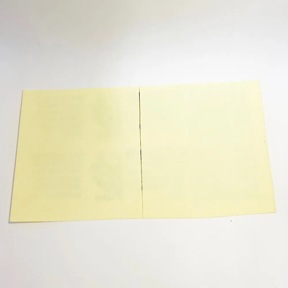 Custom Slit Back Label Sticker Adhesive Back Cutting Sticker Label