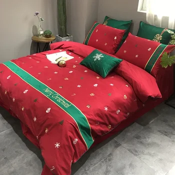 New Product Christmas Gift Bed Sheet Christmas Bedding - Buy Christmas