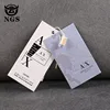 Factory Direct Sale Custom Clothing Thick Silvery Hang Tags For Jeans/T-shirt