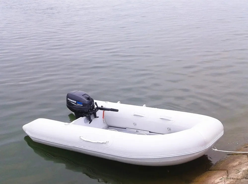 3m inflatable fishing boat rowing boat with ce certification