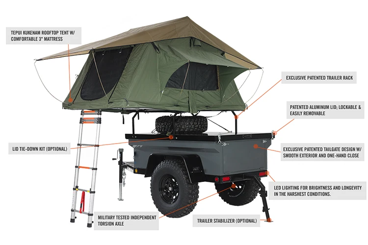 China Offroad Mini Tent Camper Trailer Manufacturers A Removable Hard Aluminum Lid For Safety And Security Buy Camper Trailer Tent Trailer Soffroad Camper Trailer Product On Alibaba Com