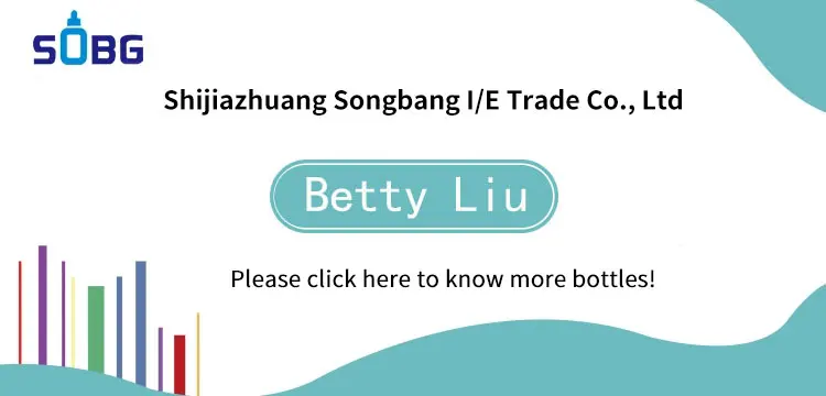 50ml square glass bottles