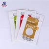 Wholesale New Coming Kraft Paper Zipper Stand Up Coffee Pouch Bag,Stand Up Kraft Pouch