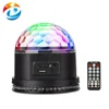 2 in 1 Remote control 6 colors mp3 led magic ball disco sunflower lighting voice Control