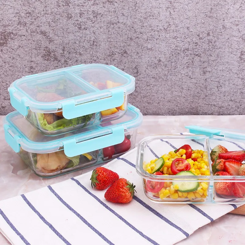 Glass Lunch Box Compartment Durable - Buy Glass Lunch Box Compartment ...