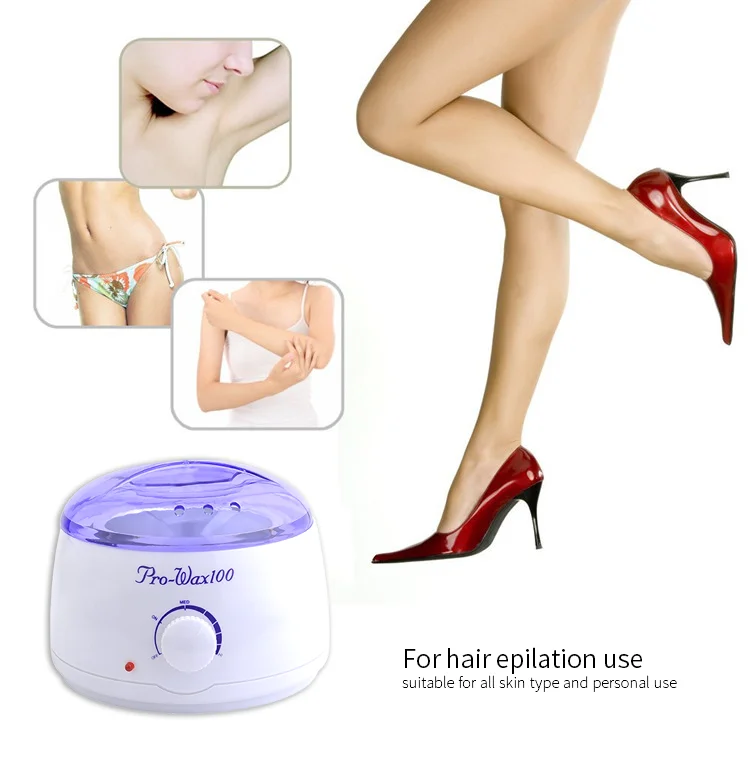 PRITECH Adjustable Temperature Professional Mini Hair Removal Double Pots Wax Heater