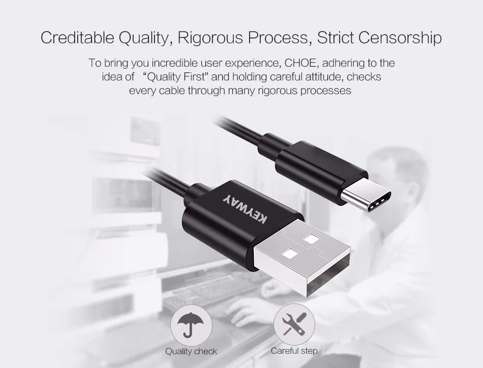 2017 NEW Arrival 1M USB Type-C Cable USB 3.0 3.1 Type C Data Cable for Samsung S8 S8 plus - ANKUX.COM