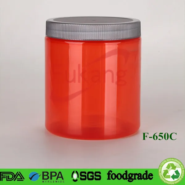 650ml Wide Mouth Pet Christmas Candy Jar With Screw Cap Red Plastic Peanut Jam Round Packaging Jar And Container Buy 650ml Wide Mouth Pet Christmas Candy Jar Red Plastic Peanut Jam Round Jar Plastic Peanut Packaging