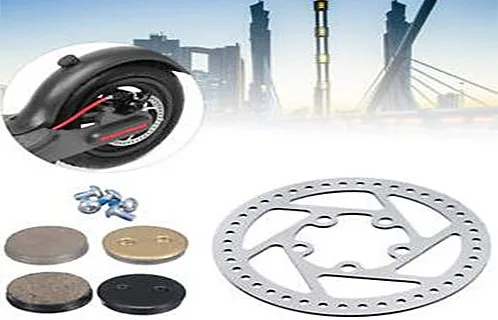 product new image metal brake disc rotors pads for mijia m365 electric scooter scooter parts  accessories-4