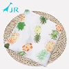 Sample sent free custom print muslin blanket made in China