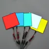 NEW designs multi color A4 size el panel with DC 12 V inverter