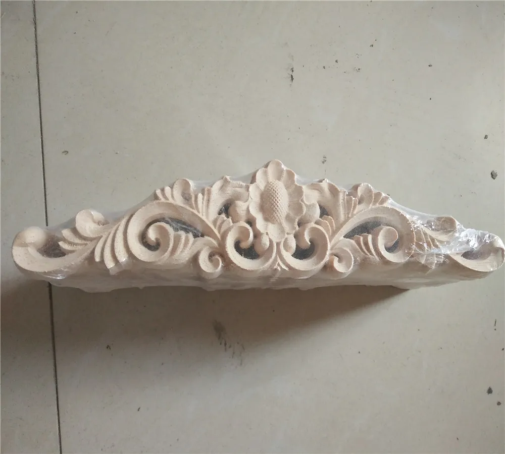 decorative carved wood rosettes applique