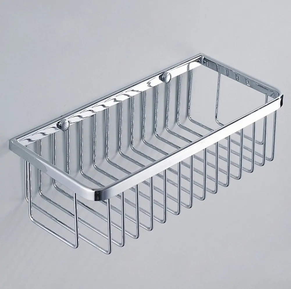 Copper bathroom storage baskets/Bathroom racks/Bathroom double rectangular baskets-A